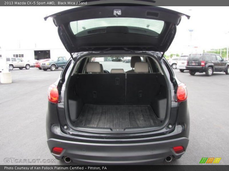 Black Mica / Sand 2013 Mazda CX-5 Sport AWD
