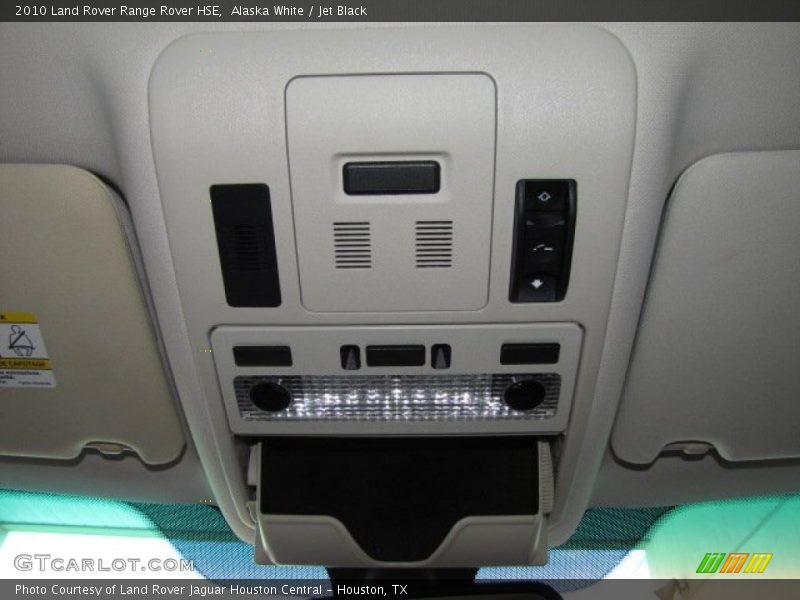 Alaska White / Jet Black 2010 Land Rover Range Rover HSE