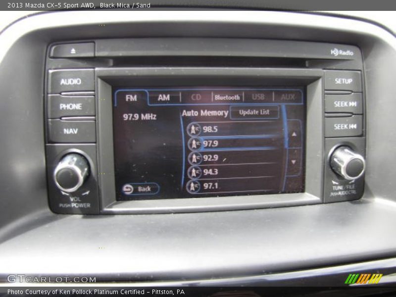 Black Mica / Sand 2013 Mazda CX-5 Sport AWD