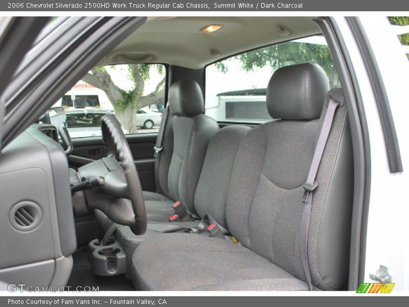 Summit White / Dark Charcoal 2006 Chevrolet Silverado 2500HD Work Truck Regular Cab Chassis