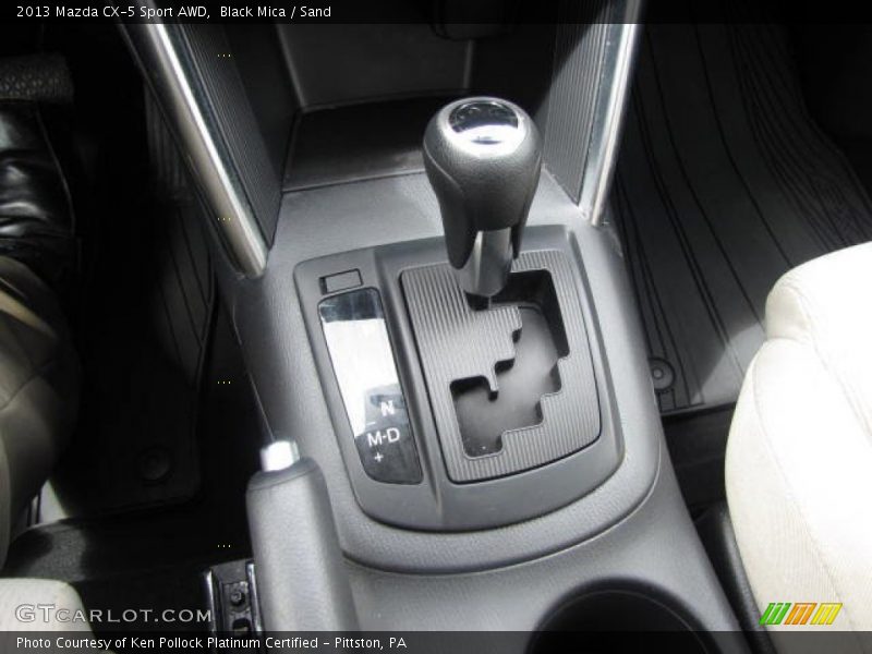 Black Mica / Sand 2013 Mazda CX-5 Sport AWD