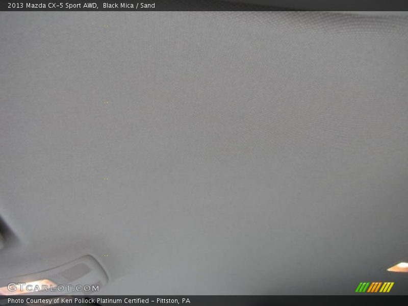 Black Mica / Sand 2013 Mazda CX-5 Sport AWD