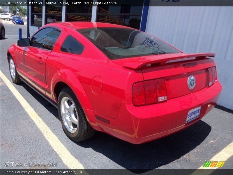 Torch Red / Light Graphite 2005 Ford Mustang V6 Deluxe Coupe