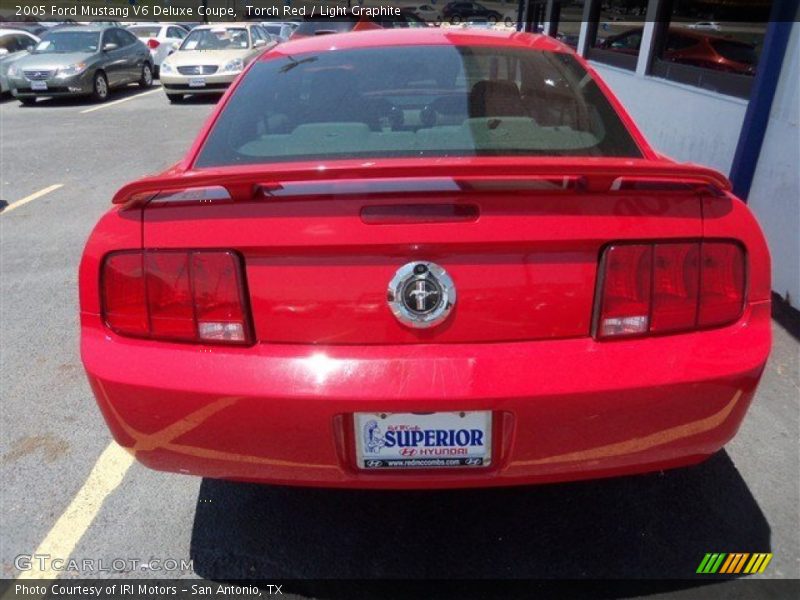 Torch Red / Light Graphite 2005 Ford Mustang V6 Deluxe Coupe