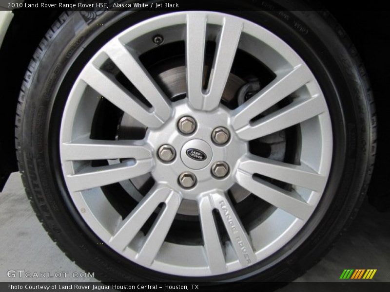 Alaska White / Jet Black 2010 Land Rover Range Rover HSE