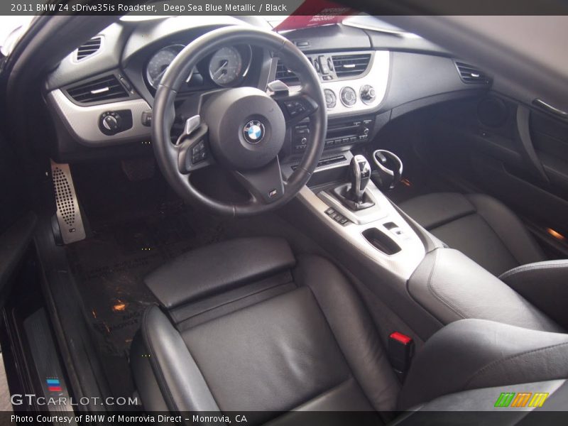 Black Interior - 2011 Z4 sDrive35is Roadster 
