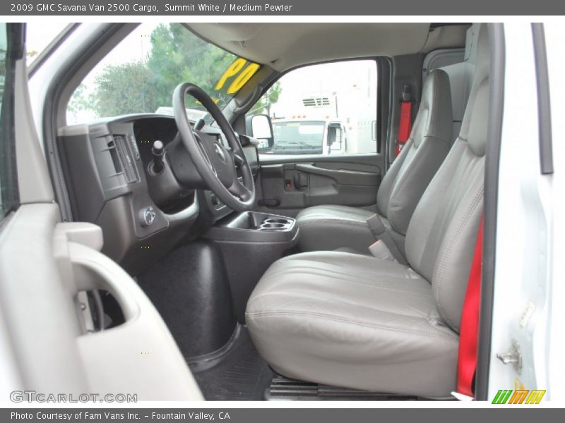 Summit White / Medium Pewter 2009 GMC Savana Van 2500 Cargo