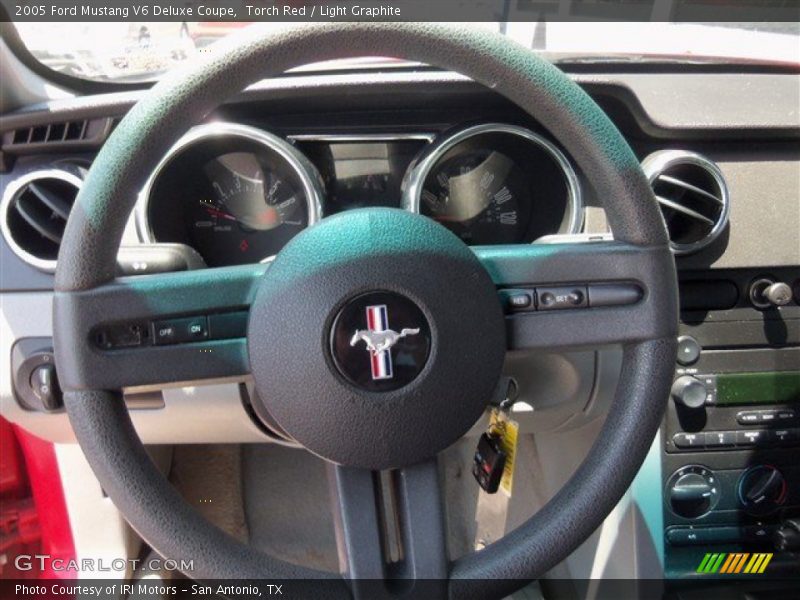 Torch Red / Light Graphite 2005 Ford Mustang V6 Deluxe Coupe