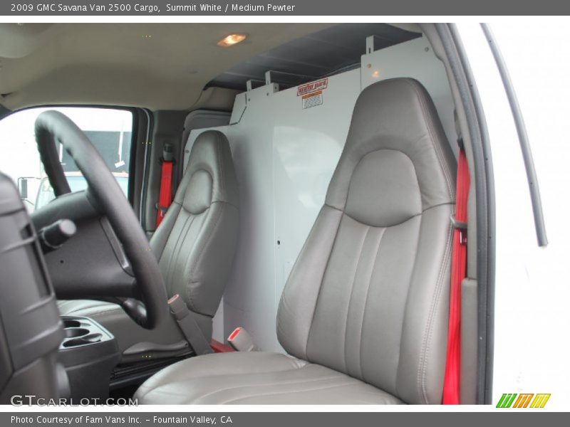 Summit White / Medium Pewter 2009 GMC Savana Van 2500 Cargo