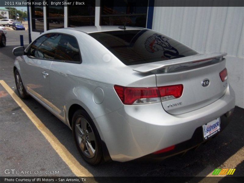 Bright Silver / Black 2011 Kia Forte Koup EX