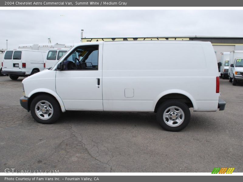 Summit White / Medium Gray 2004 Chevrolet Astro Commercial Van