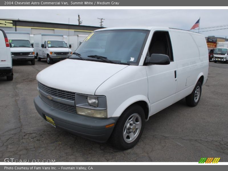 Summit White / Medium Gray 2004 Chevrolet Astro Commercial Van