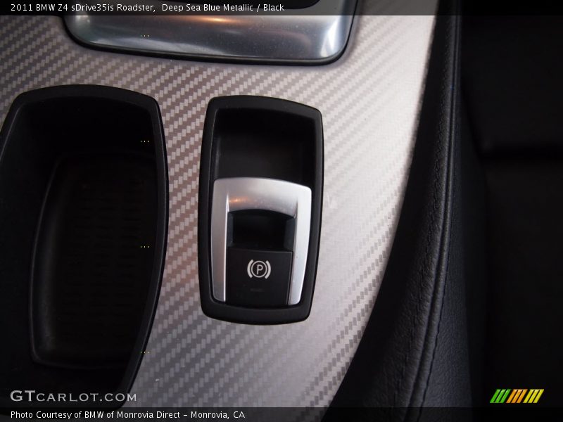 Deep Sea Blue Metallic / Black 2011 BMW Z4 sDrive35is Roadster