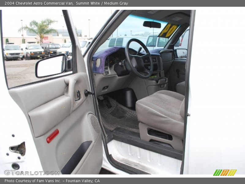 Summit White / Medium Gray 2004 Chevrolet Astro Commercial Van