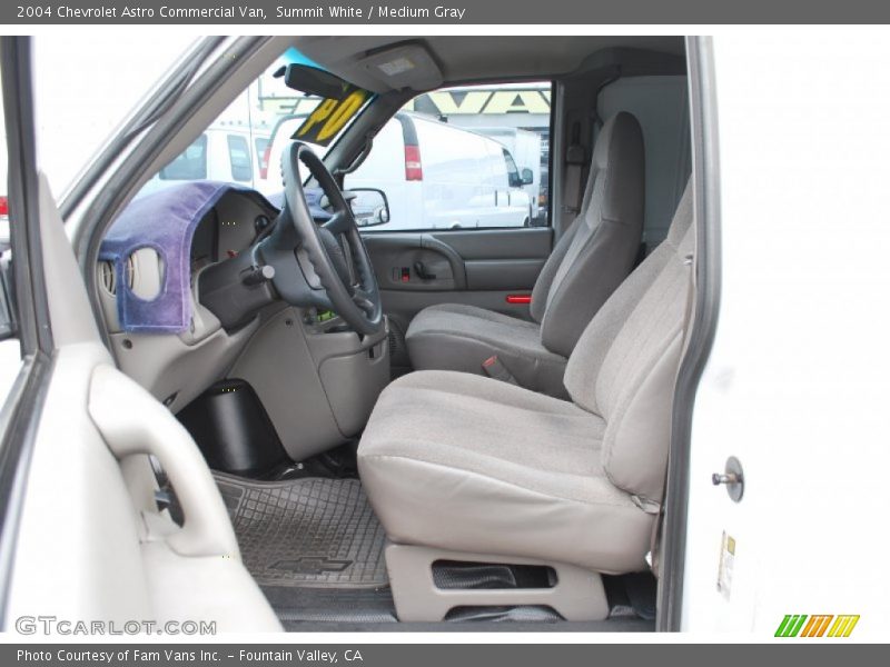 Summit White / Medium Gray 2004 Chevrolet Astro Commercial Van