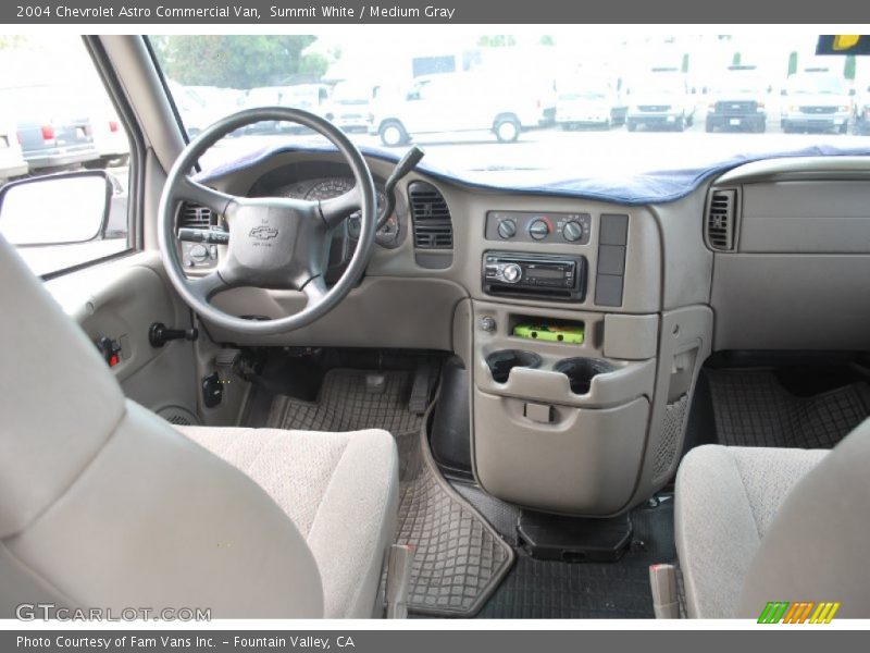 Summit White / Medium Gray 2004 Chevrolet Astro Commercial Van