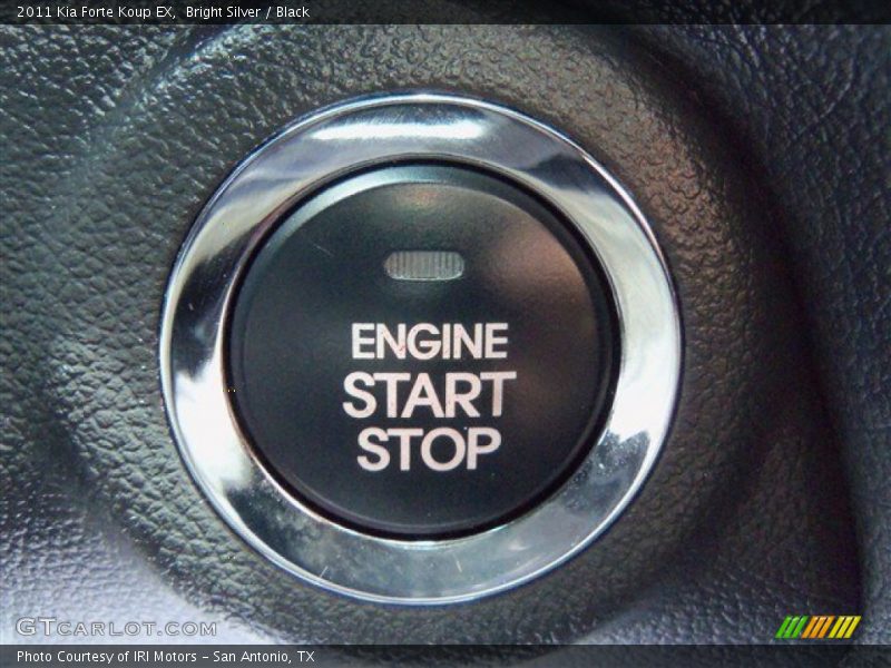 Bright Silver / Black 2011 Kia Forte Koup EX