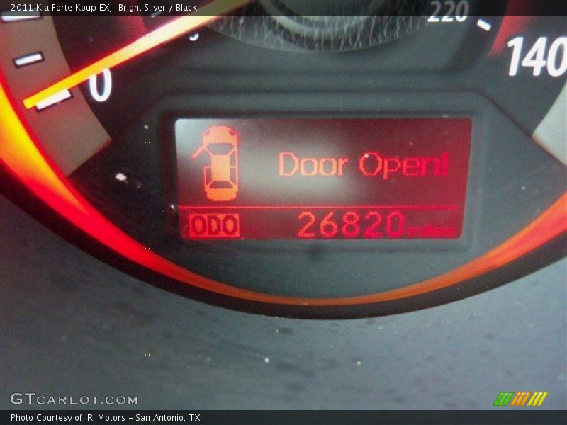 Bright Silver / Black 2011 Kia Forte Koup EX
