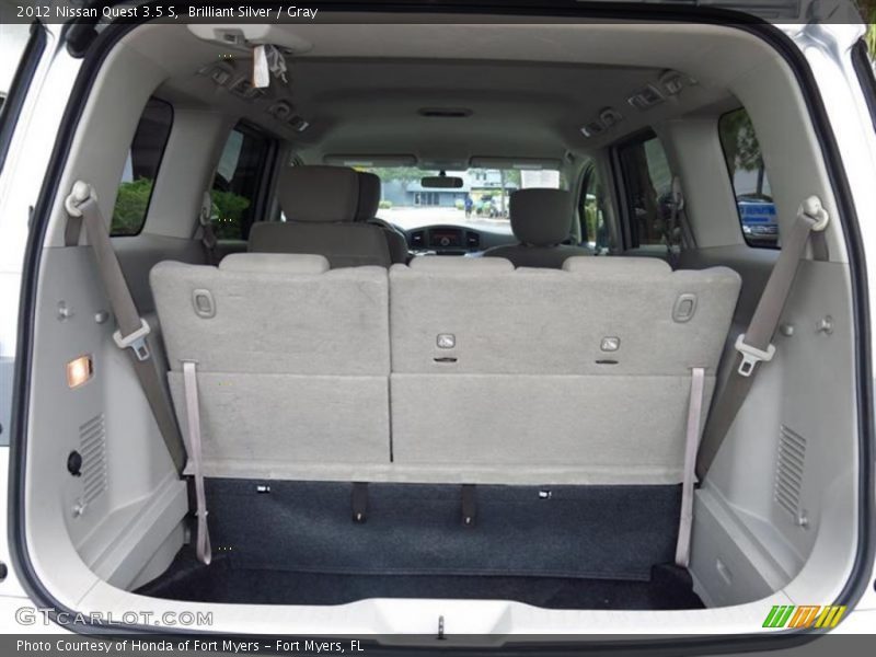 Brilliant Silver / Gray 2012 Nissan Quest 3.5 S