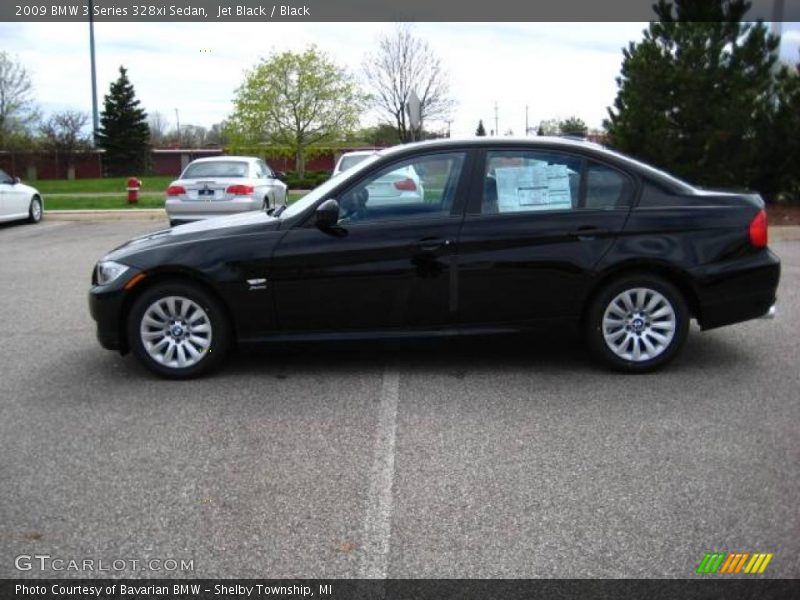 Jet Black / Black 2009 BMW 3 Series 328xi Sedan