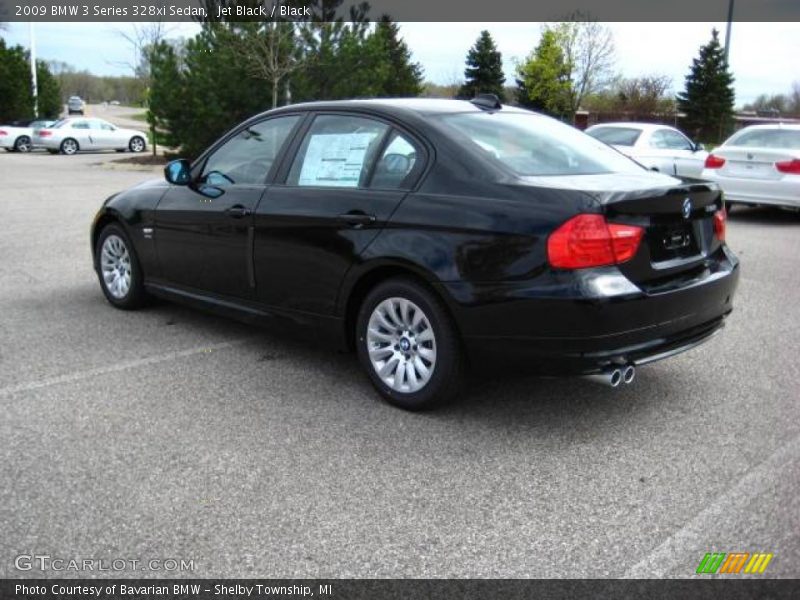 Jet Black / Black 2009 BMW 3 Series 328xi Sedan