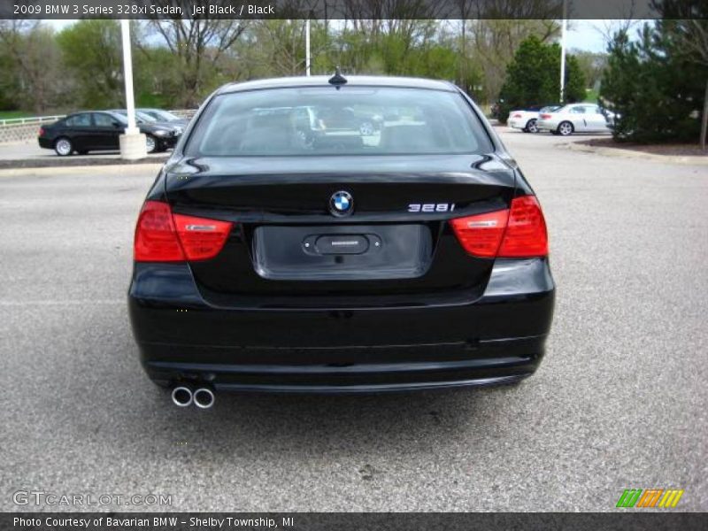Jet Black / Black 2009 BMW 3 Series 328xi Sedan