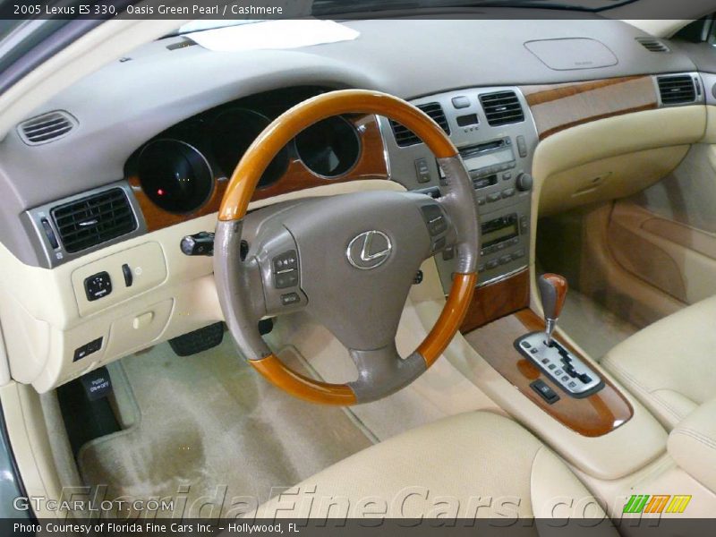 Oasis Green Pearl / Cashmere 2005 Lexus ES 330