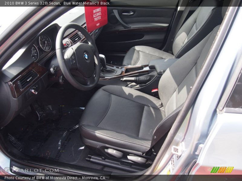 Blue Water Metallic / Black 2010 BMW 3 Series 328i Sedan