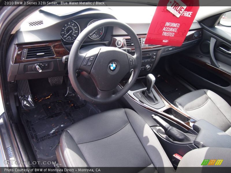 Blue Water Metallic / Black 2010 BMW 3 Series 328i Sedan