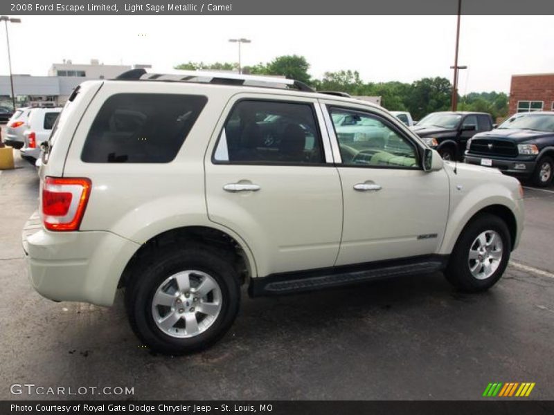 Light Sage Metallic / Camel 2008 Ford Escape Limited