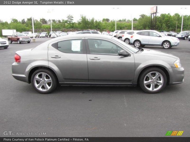 Tungsten Metallic / Black 2012 Dodge Avenger SE