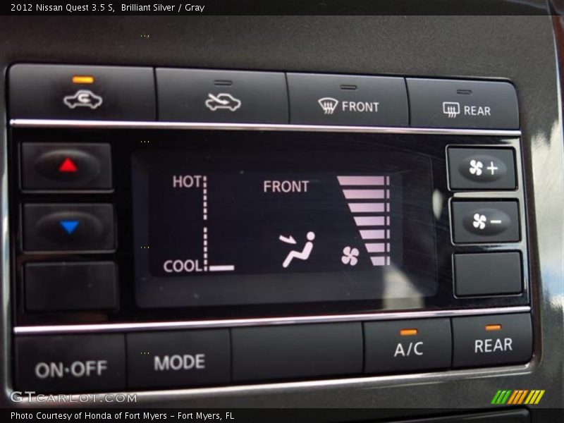 Brilliant Silver / Gray 2012 Nissan Quest 3.5 S