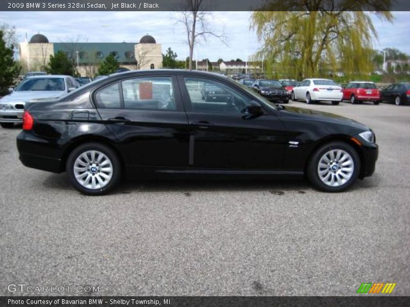 Jet Black / Black 2009 BMW 3 Series 328xi Sedan