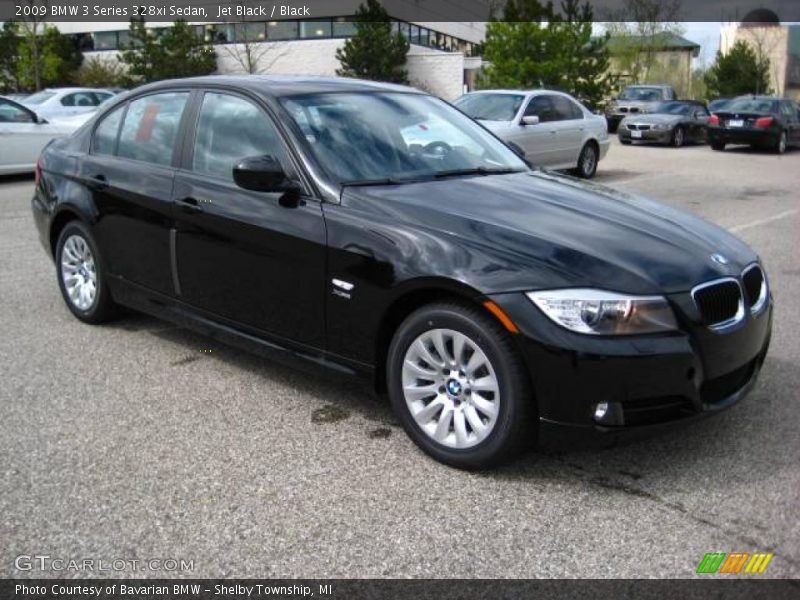 Jet Black / Black 2009 BMW 3 Series 328xi Sedan