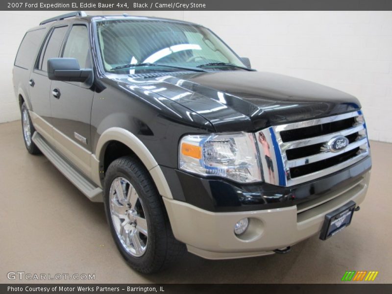 Black / Camel/Grey Stone 2007 Ford Expedition EL Eddie Bauer 4x4