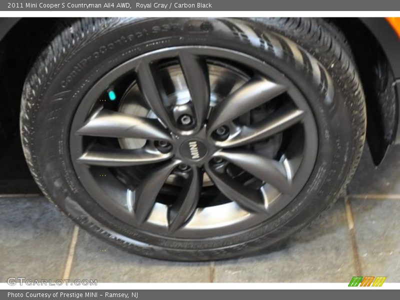 Royal Gray / Carbon Black 2011 Mini Cooper S Countryman All4 AWD