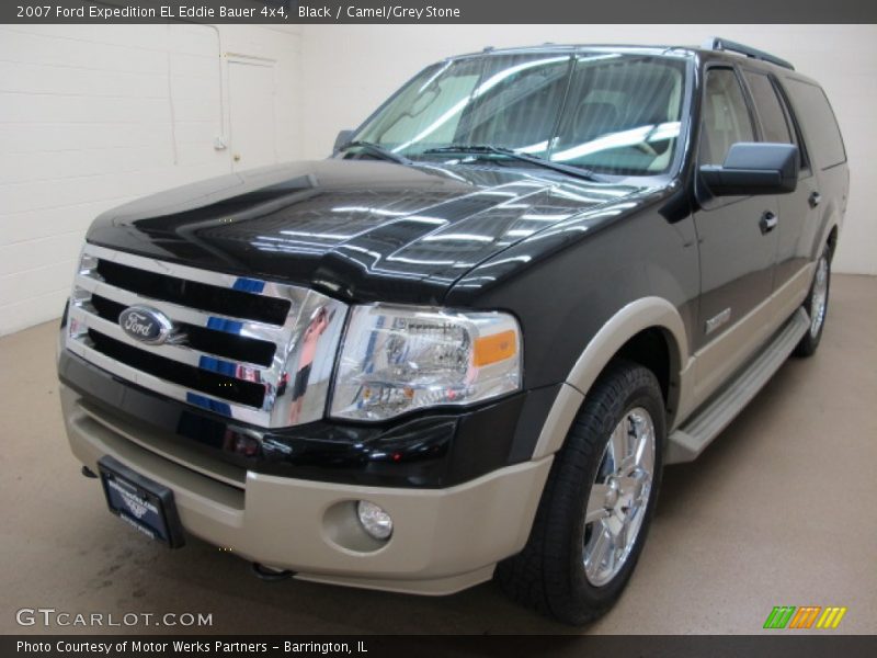 Black / Camel/Grey Stone 2007 Ford Expedition EL Eddie Bauer 4x4