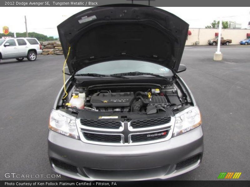Tungsten Metallic / Black 2012 Dodge Avenger SE