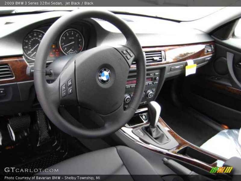 Jet Black / Black 2009 BMW 3 Series 328xi Sedan