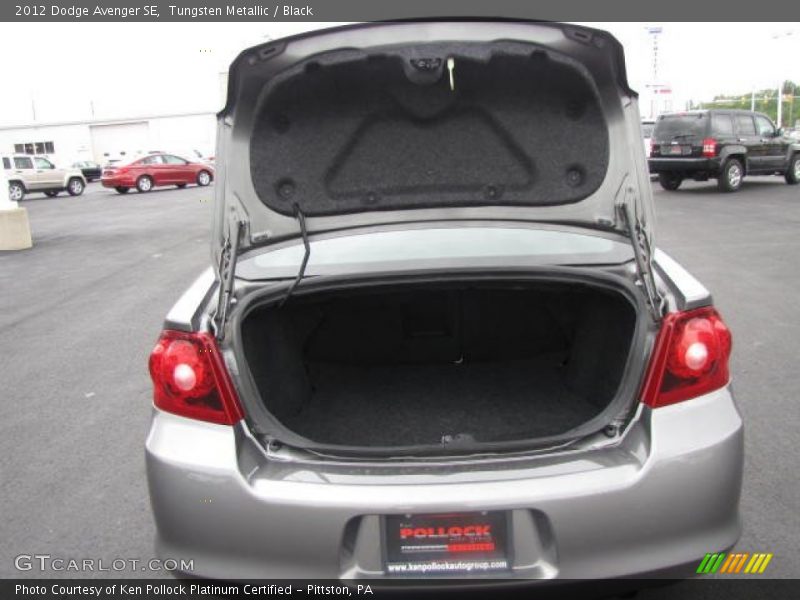 Tungsten Metallic / Black 2012 Dodge Avenger SE
