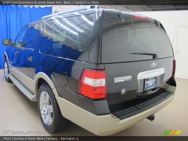 Black / Camel/Grey Stone 2007 Ford Expedition EL Eddie Bauer 4x4