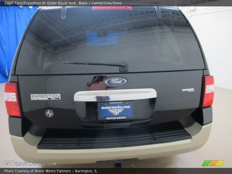 Black / Camel/Grey Stone 2007 Ford Expedition EL Eddie Bauer 4x4