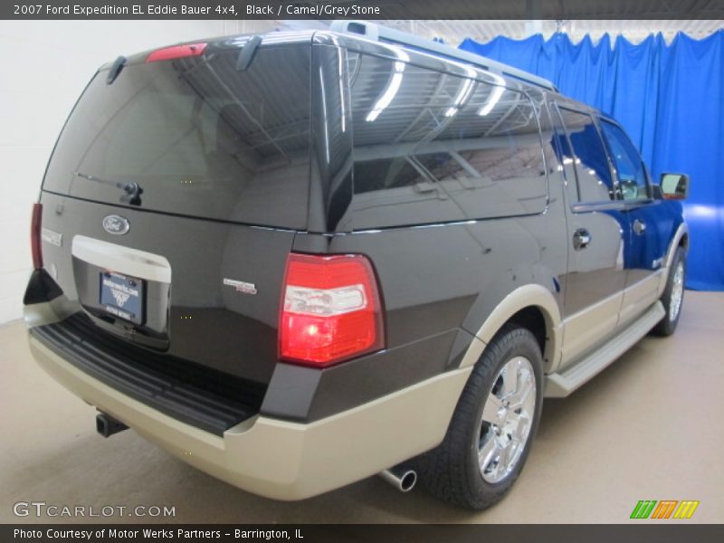 Black / Camel/Grey Stone 2007 Ford Expedition EL Eddie Bauer 4x4