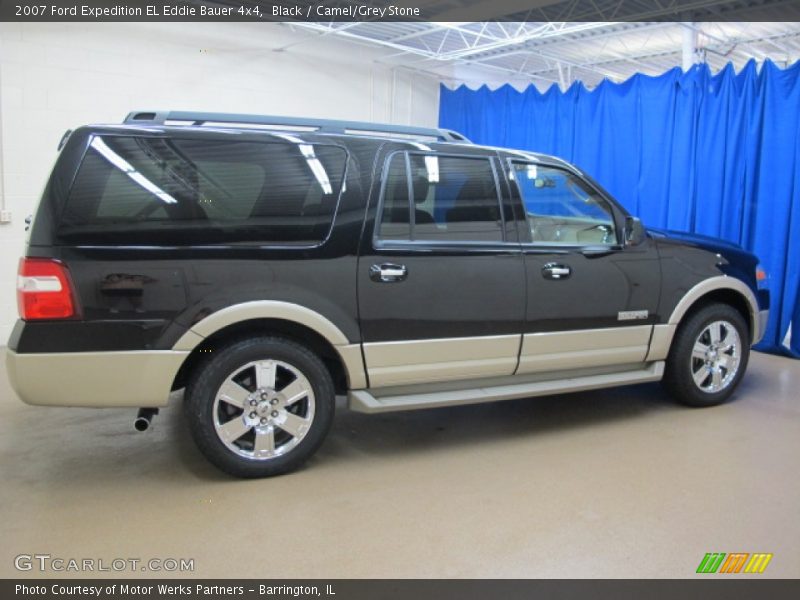 Black / Camel/Grey Stone 2007 Ford Expedition EL Eddie Bauer 4x4