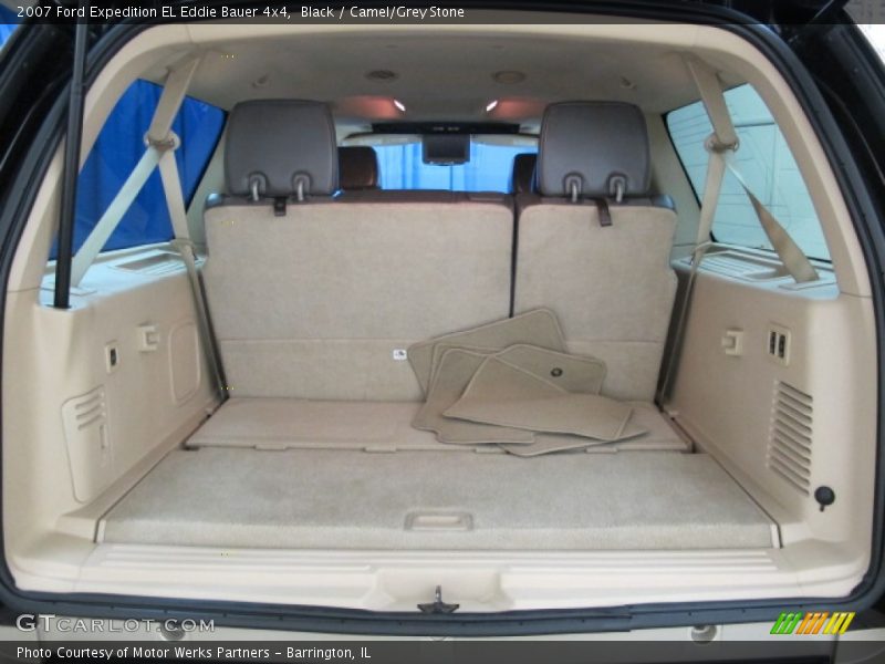 Black / Camel/Grey Stone 2007 Ford Expedition EL Eddie Bauer 4x4