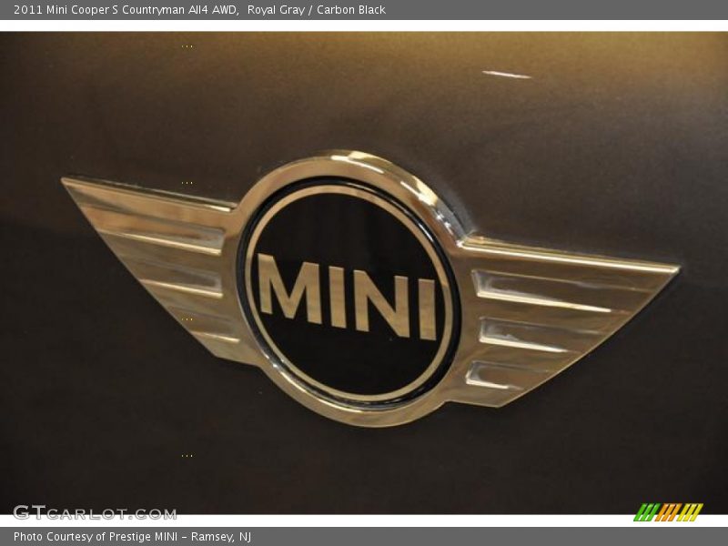 Royal Gray / Carbon Black 2011 Mini Cooper S Countryman All4 AWD