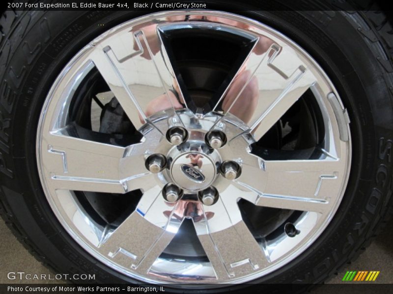 Black / Camel/Grey Stone 2007 Ford Expedition EL Eddie Bauer 4x4