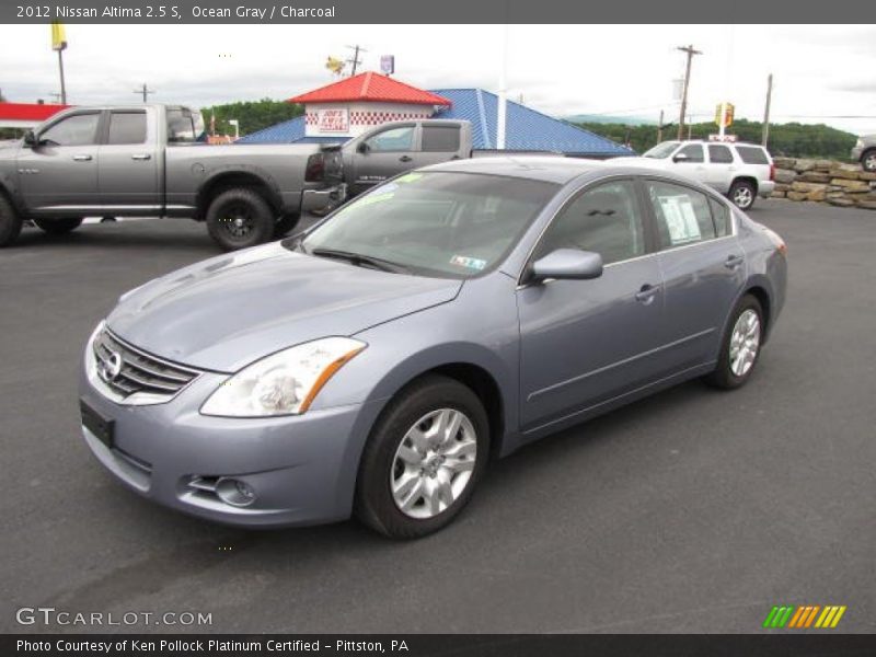 Ocean Gray / Charcoal 2012 Nissan Altima 2.5 S