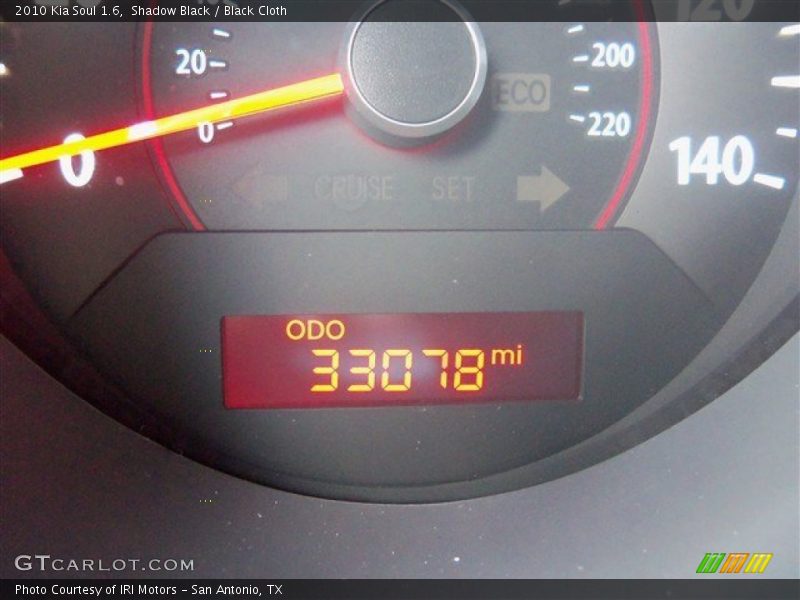 Shadow Black / Black Cloth 2010 Kia Soul 1.6