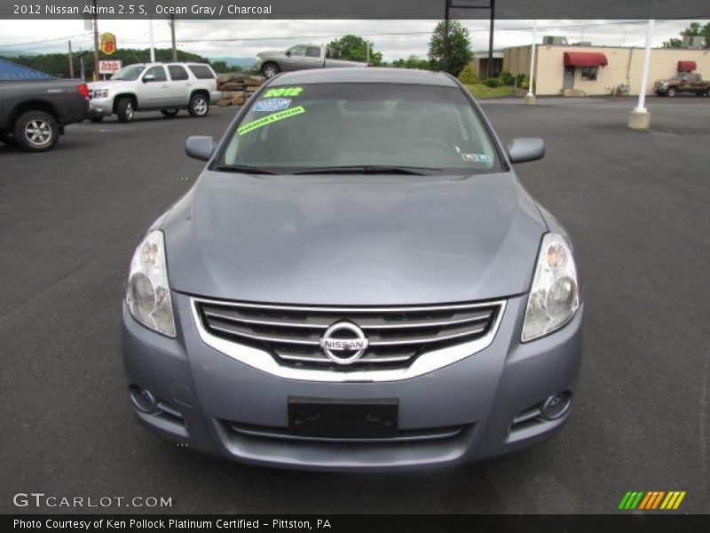 Ocean Gray / Charcoal 2012 Nissan Altima 2.5 S